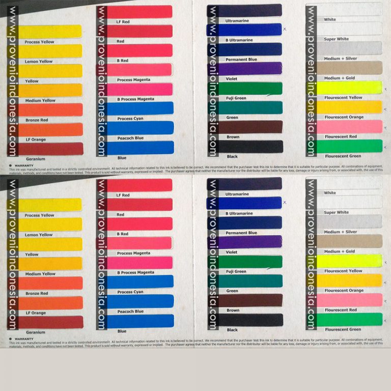 Screen Printing Ink Arsip Page 3 of 3 Provenio 