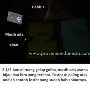 Bubuk Fosfor Glow In The Dark Powder Provenio Indonesia Sablon