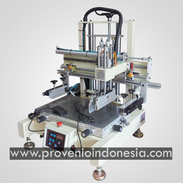 Meja Sablon Otomatis Cetak Plastik Kertas Kain Kaos 35x45 Cm Provenio